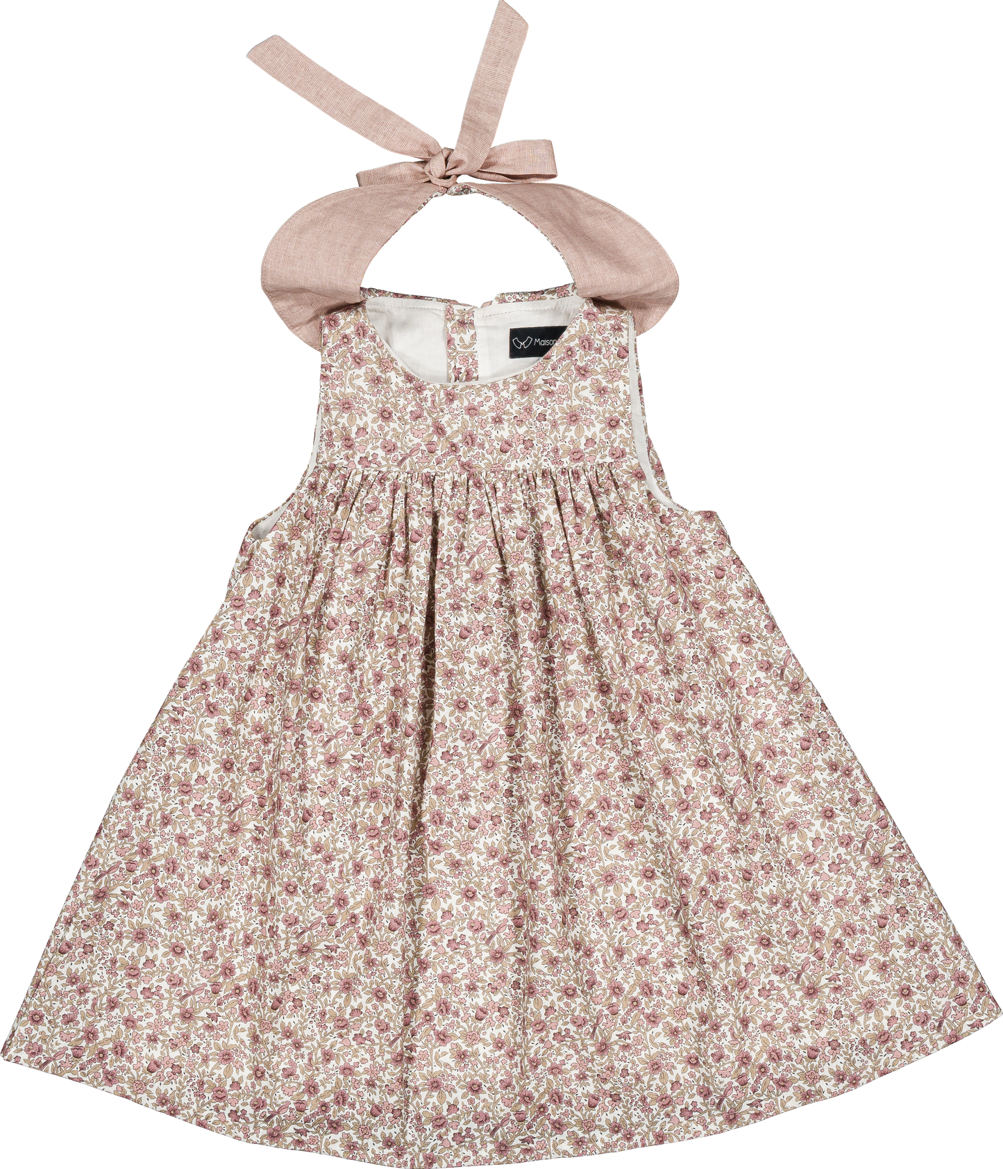 Dress GARNIER - pink flowers [Maison Marelle] (26SS)