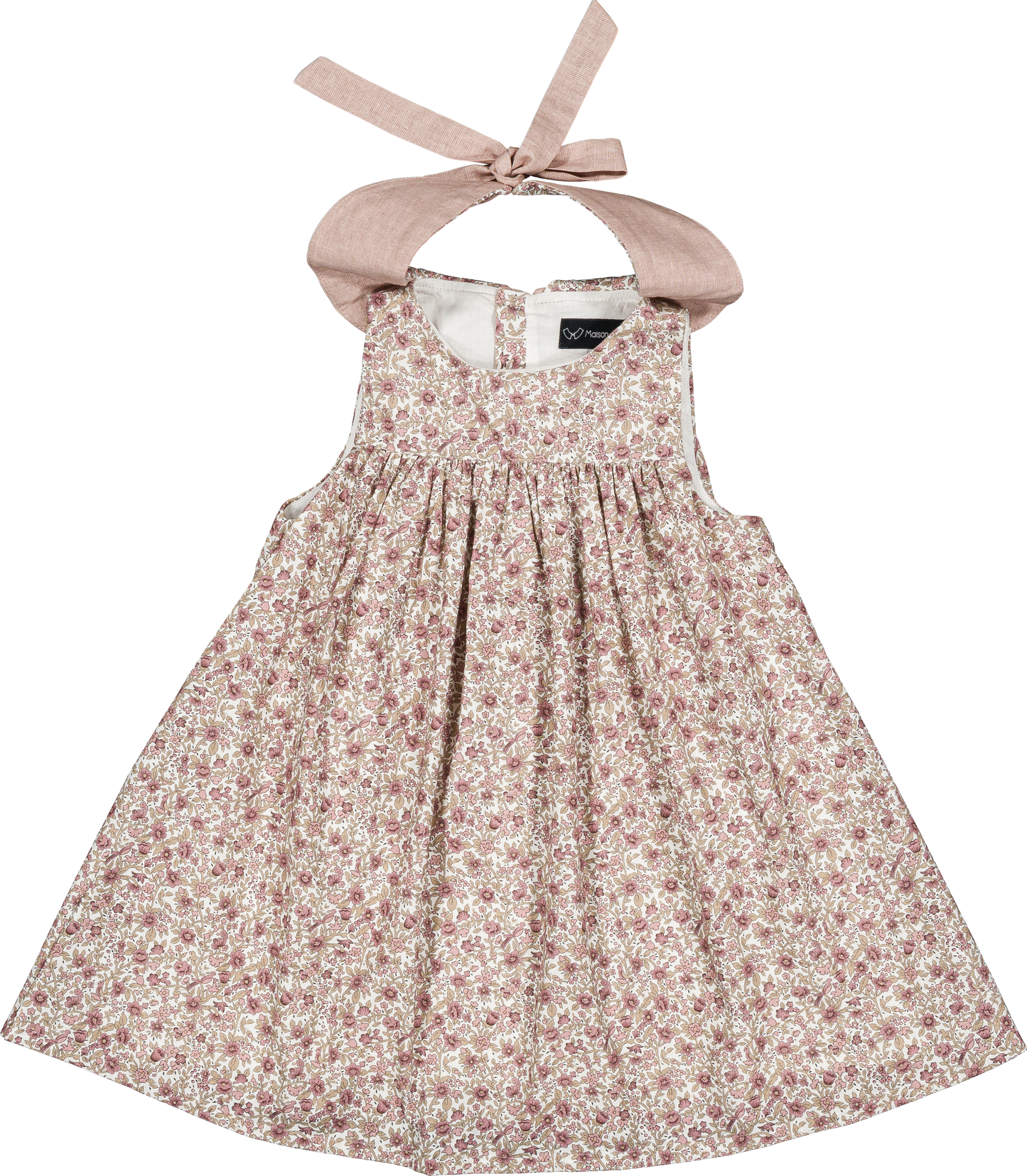 Dress GARNIER - pink flowers [Maison Marelle] (26SS)