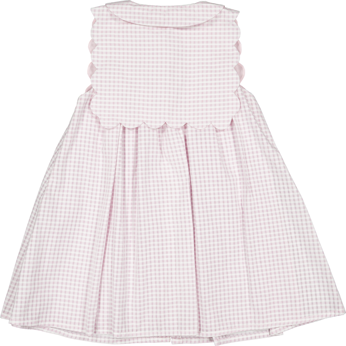 Dress ELYSEE - pink gingham [Maison Marelle] (26SS)