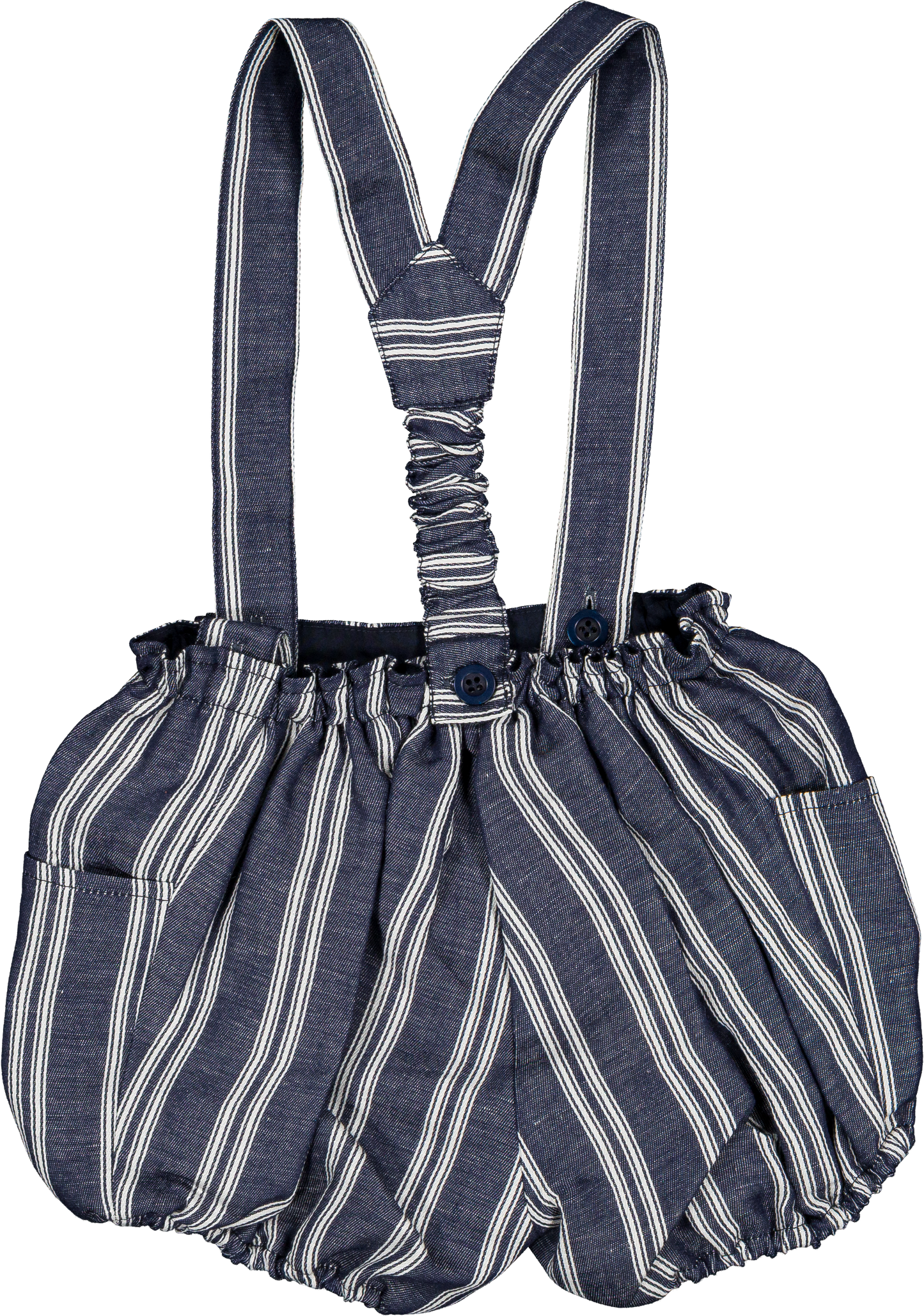 Bloomer straps TERNES - navy stripes [Maison Marelle] (26SS)