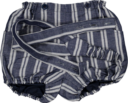 Bloomer straps TERNES - navy stripes [Maison Marelle] (26SS)