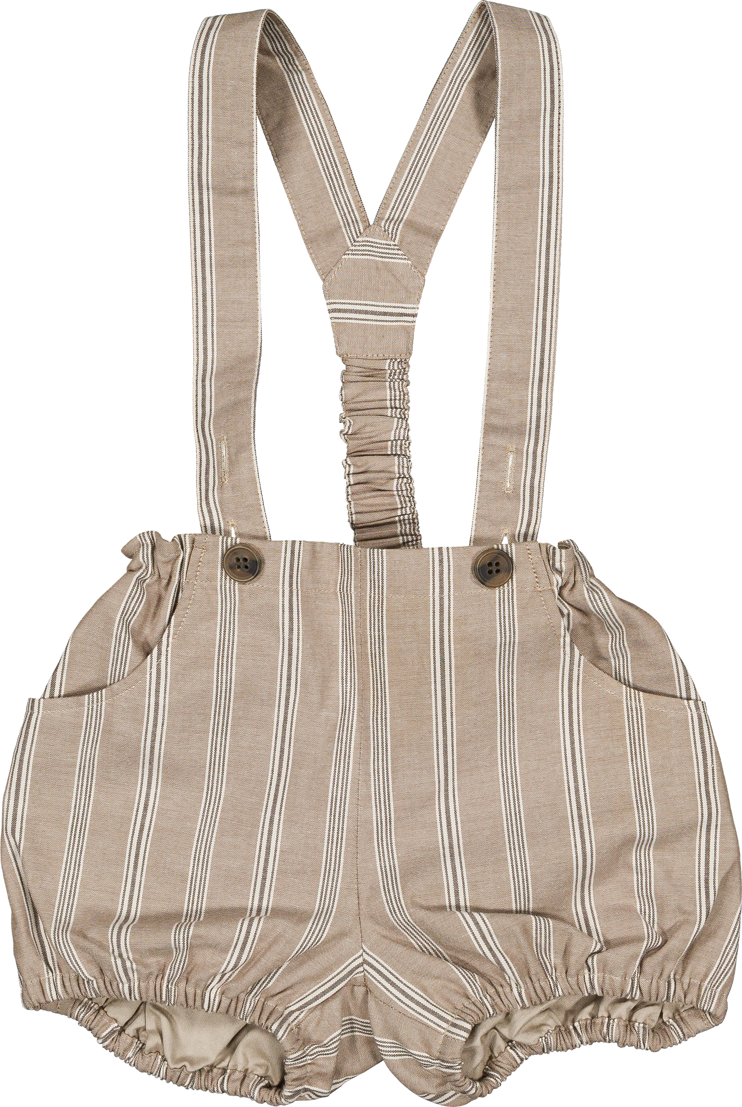 Bloomer straps TERNES - dark beige stripes [Maison Marelle] (26SS)