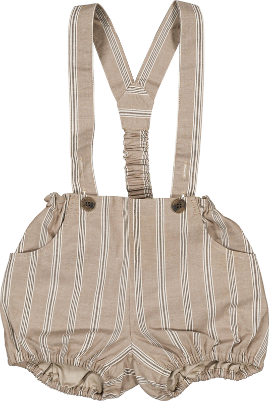 Bloomer straps TERNES - dark beige stripes [Maison Marelle] (26SS)