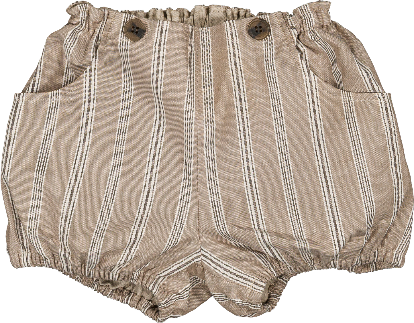 Bloomer straps TERNES - dark beige stripes [Maison Marelle] (26SS)