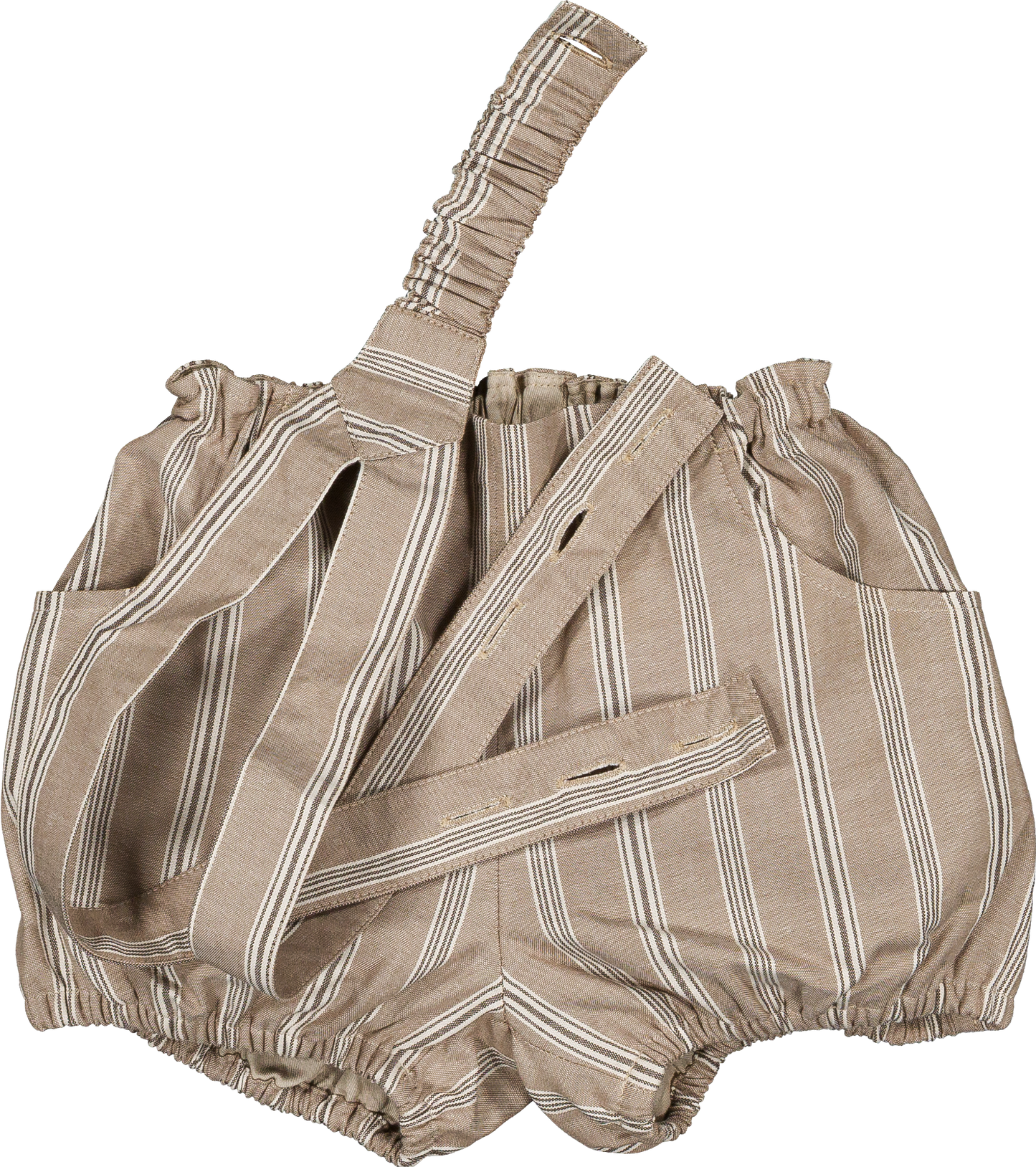 Bloomer straps TERNES - dark beige stripes [Maison Marelle] (26SS)