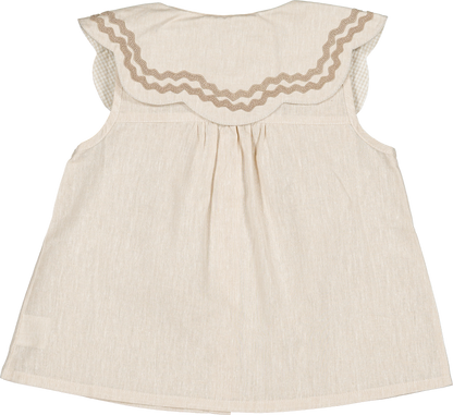 Shirt BAUME - beige linen [Maison Marelle] (26SS)