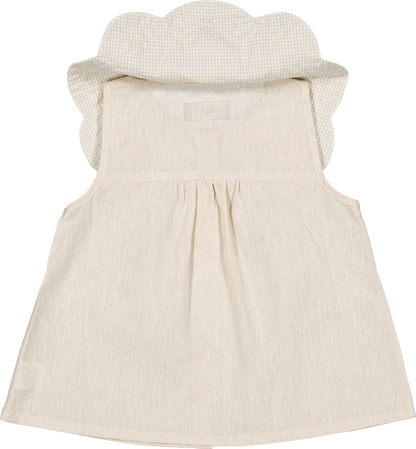 Shirt BAUME - beige linen [Maison Marelle] (26SS)