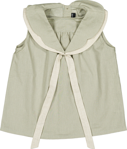 Blouse BERRI - green tea [Maison Marelle] (26SS)