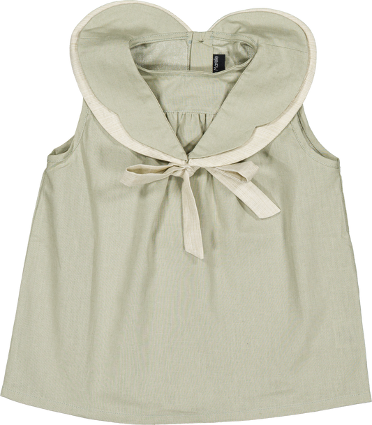 Blouse BERRI - green tea [Maison Marelle] (26SS)