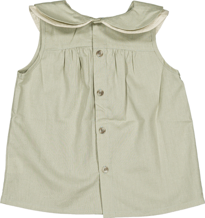 Blouse BERRI - green tea [Maison Marelle] (26SS)