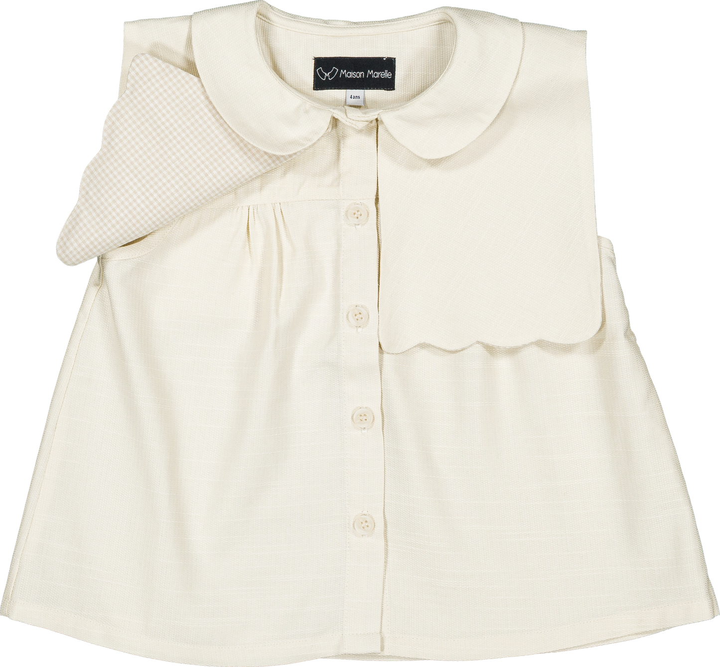 Blouse GRENELLE - cream [Maison Marelle] (26SS)