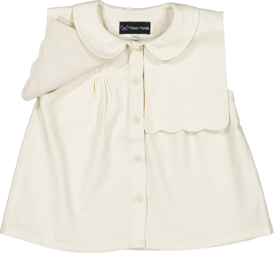 Blouse GRENELLE - cream [Maison Marelle] (26SS)