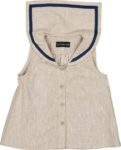 Blouse COLYSEE - beige [Maison Marelle] (26SS)