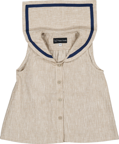 Blouse COLYSEE - beige [Maison Marelle] (26SS)