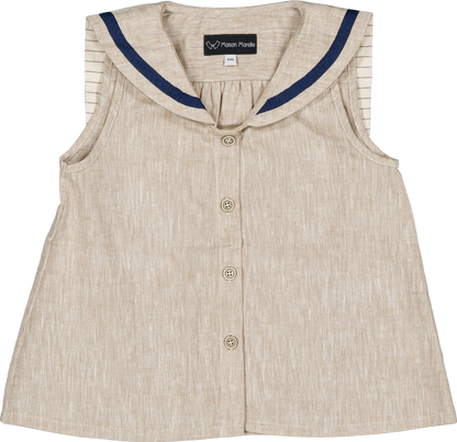 Blouse COLYSEE - beige [Maison Marelle] (26SS)