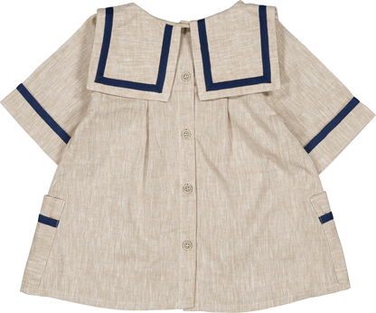 Blouse MAGELLAN - beige [Maison Marelle] (26SS)