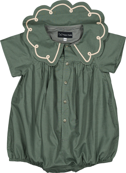Romper CARNOT - green [Maison Marelle] (26SS)