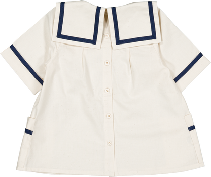 Blouse MAGELLAN - cream [Maison Marelle] (26SS)