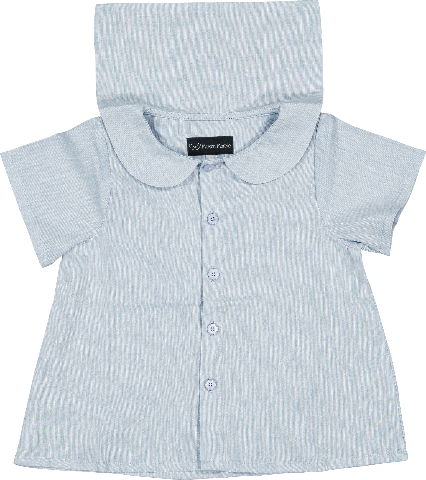 Shirt MONCEAU - blue sky linen [Maison Marelle] (26SS)