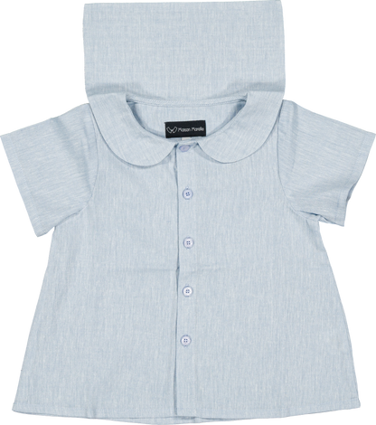 Shirt MONCEAU - blue sky linen [Maison Marelle] (26SS)
