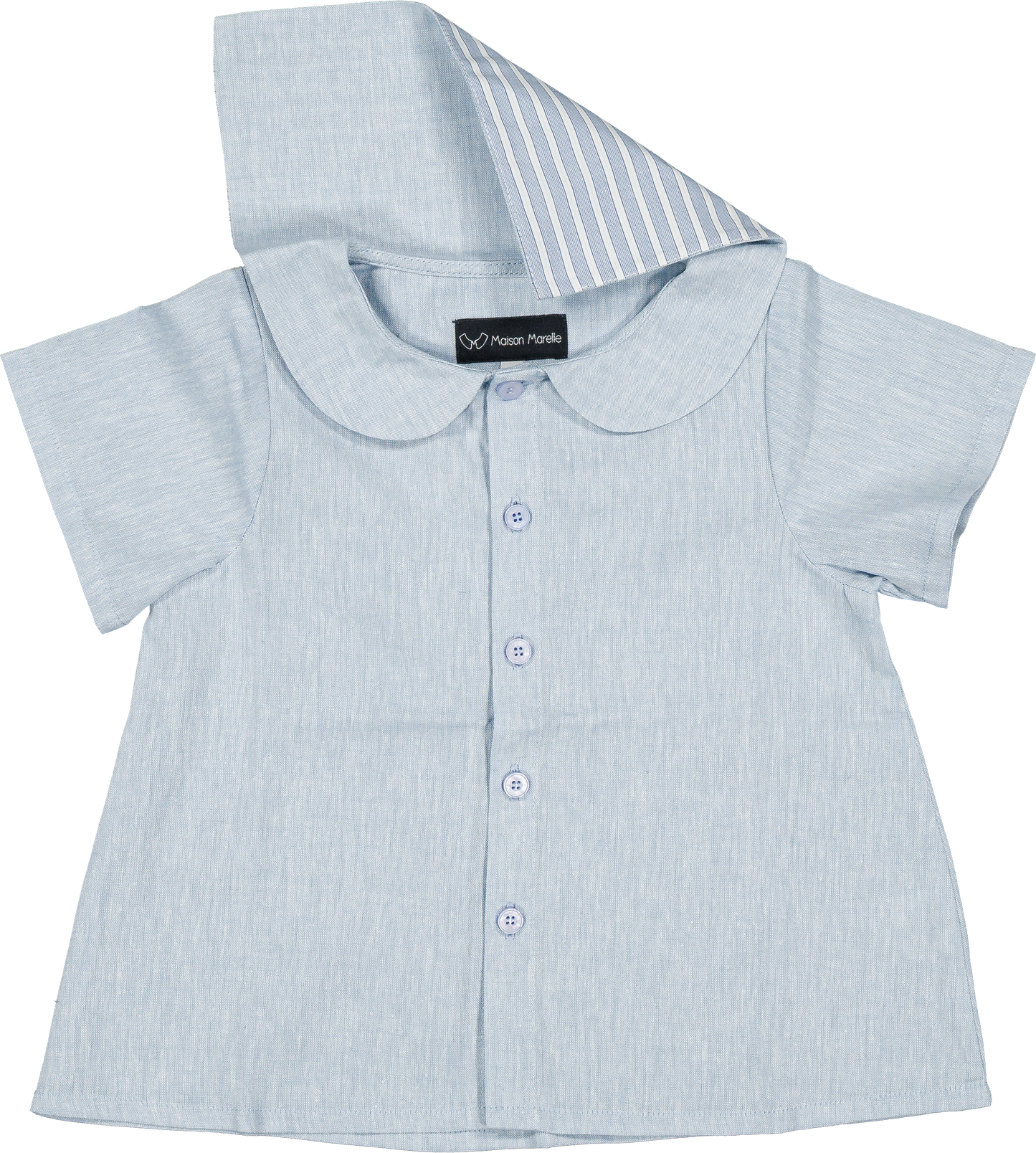 Shirt MONCEAU - blue sky linen [Maison Marelle] (26SS)