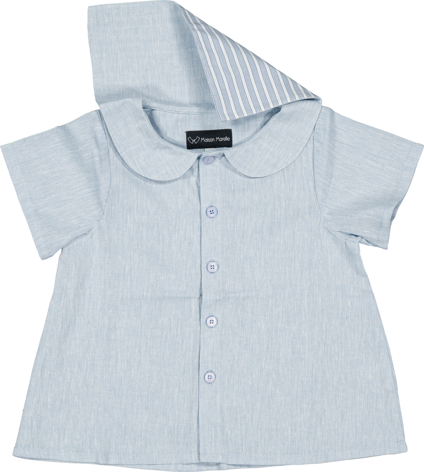 Shirt MONCEAU - blue sky linen [Maison Marelle] (26SS)