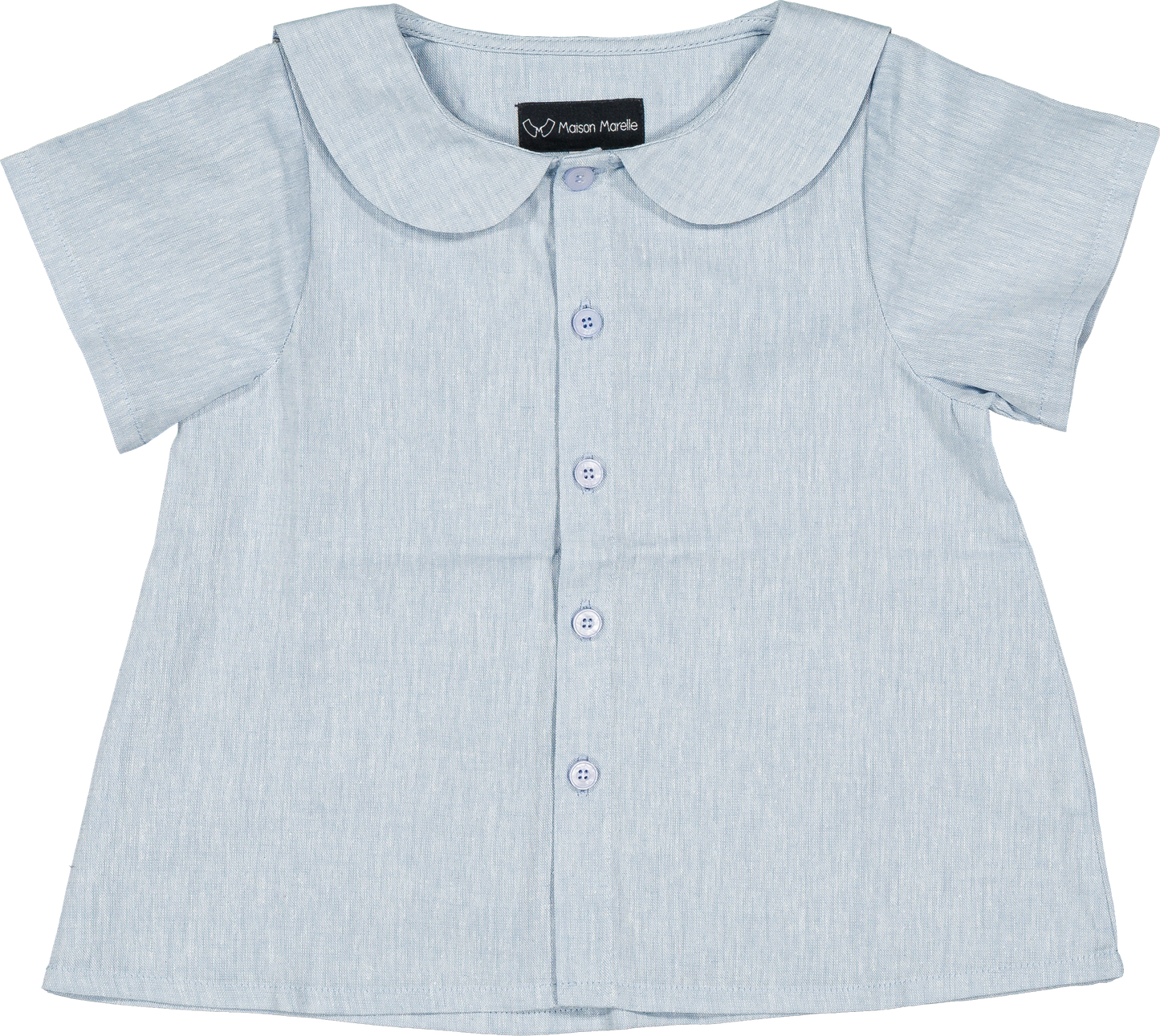Shirt MONCEAU - blue sky linen [Maison Marelle] (26SS)
