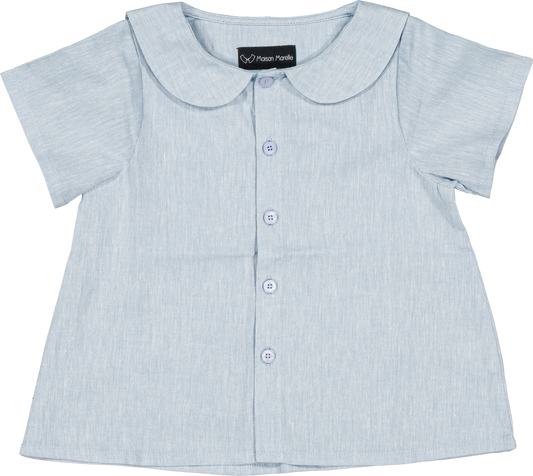 Shirt MONCEAU - blue sky linen [Maison Marelle] (26SS)