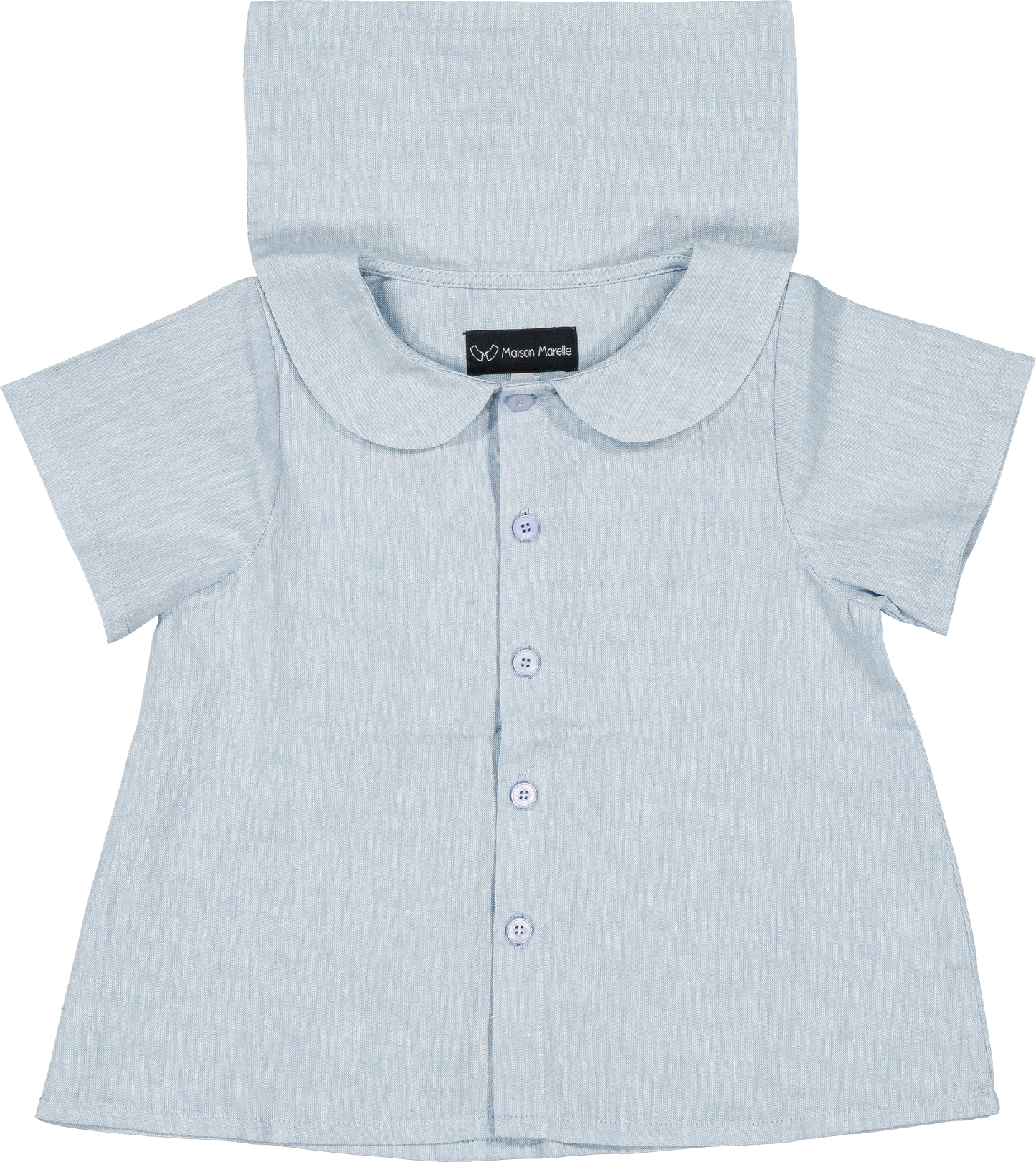 Shirt MONCEAU - blue sky linen [Maison Marelle] (26SS)