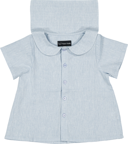 Shirt MONCEAU - blue sky linen [Maison Marelle] (26SS)