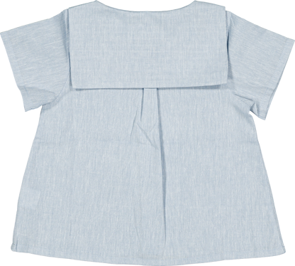 Shirt MONCEAU - blue sky linen [Maison Marelle] (26SS)