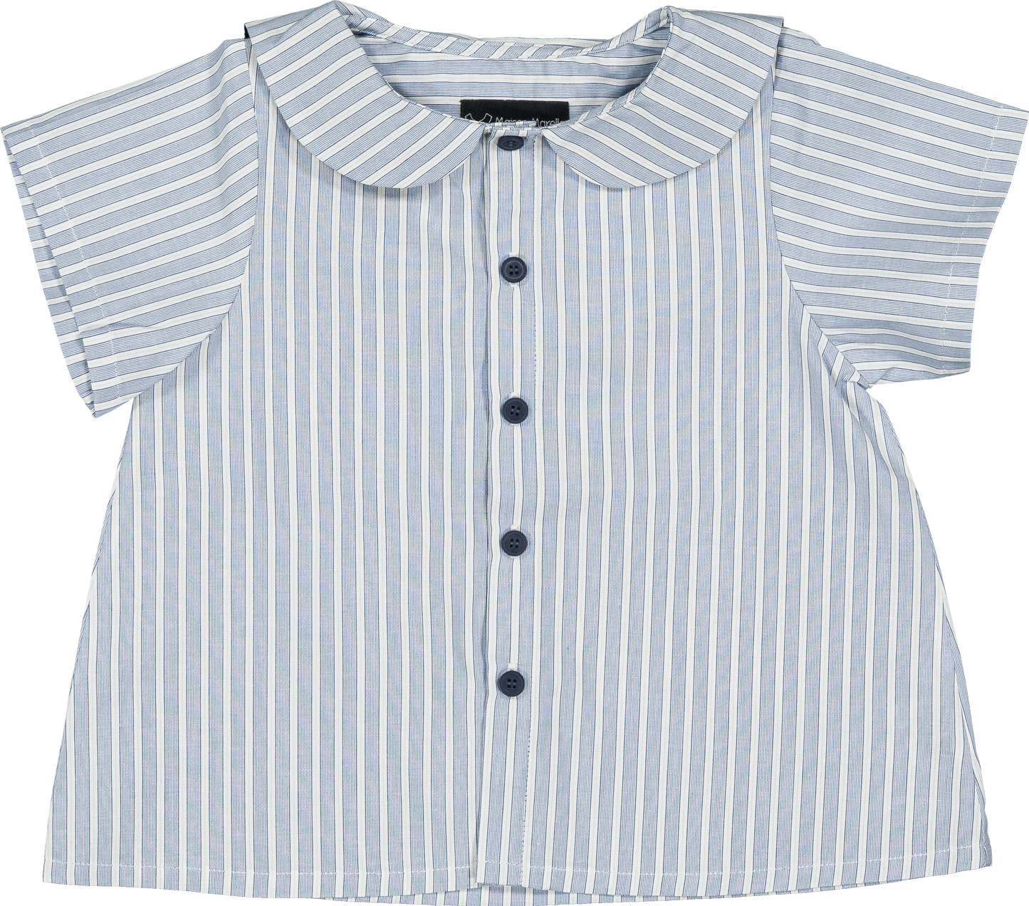 Shirt MONCEAU - blue stripes [Maison Marelle] (26SS)