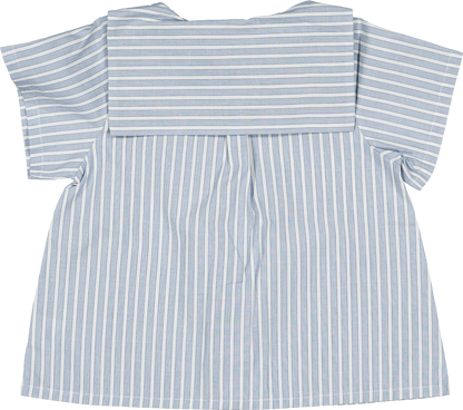 Shirt MONCEAU - blue stripes [Maison Marelle] (26SS)