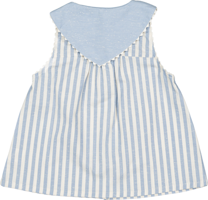 Shirt TRUDAINE - blue stripes [Maison Marelle] (26SS)