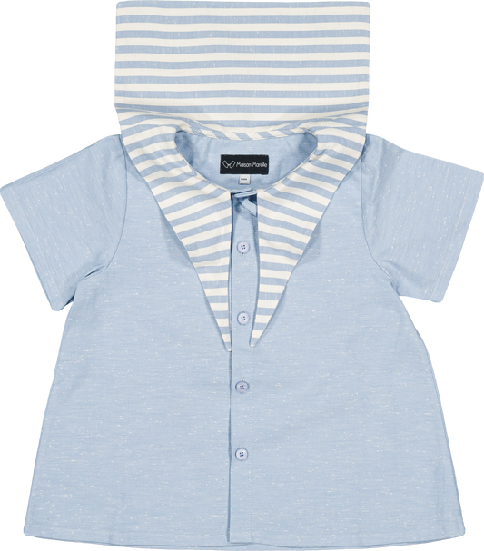 Shirt MONGE - blue sky [Maison Marelle] (26SS)