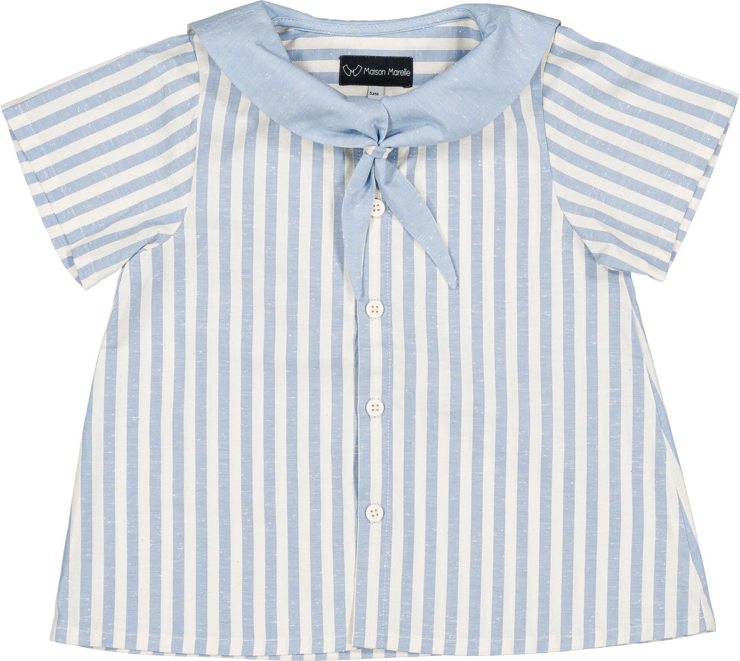 Shirt MONGE - blue stripes [Maison Marelle] (26SS)