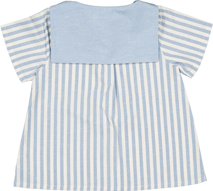 Shirt MONGE - blue stripes [Maison Marelle] (26SS)