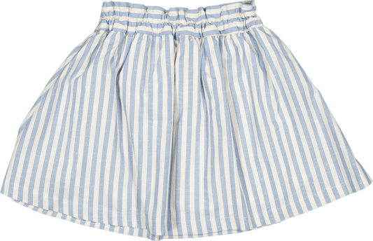 Skirt TOURNON - wide blue stripes [Maison Marelle] (26SS)