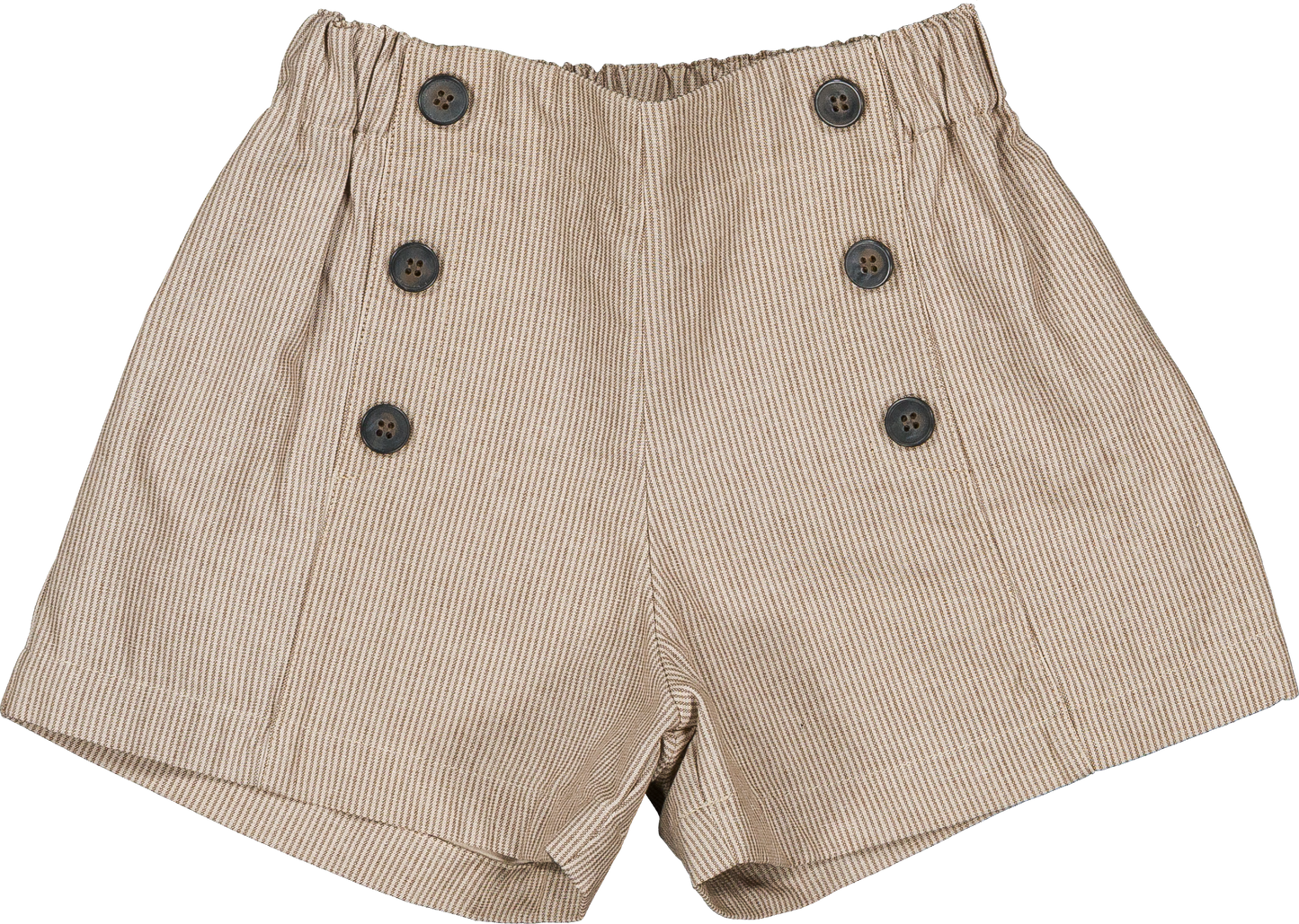 Short SEVRES - thin beige stripes [Maison Marelle] (26SS)