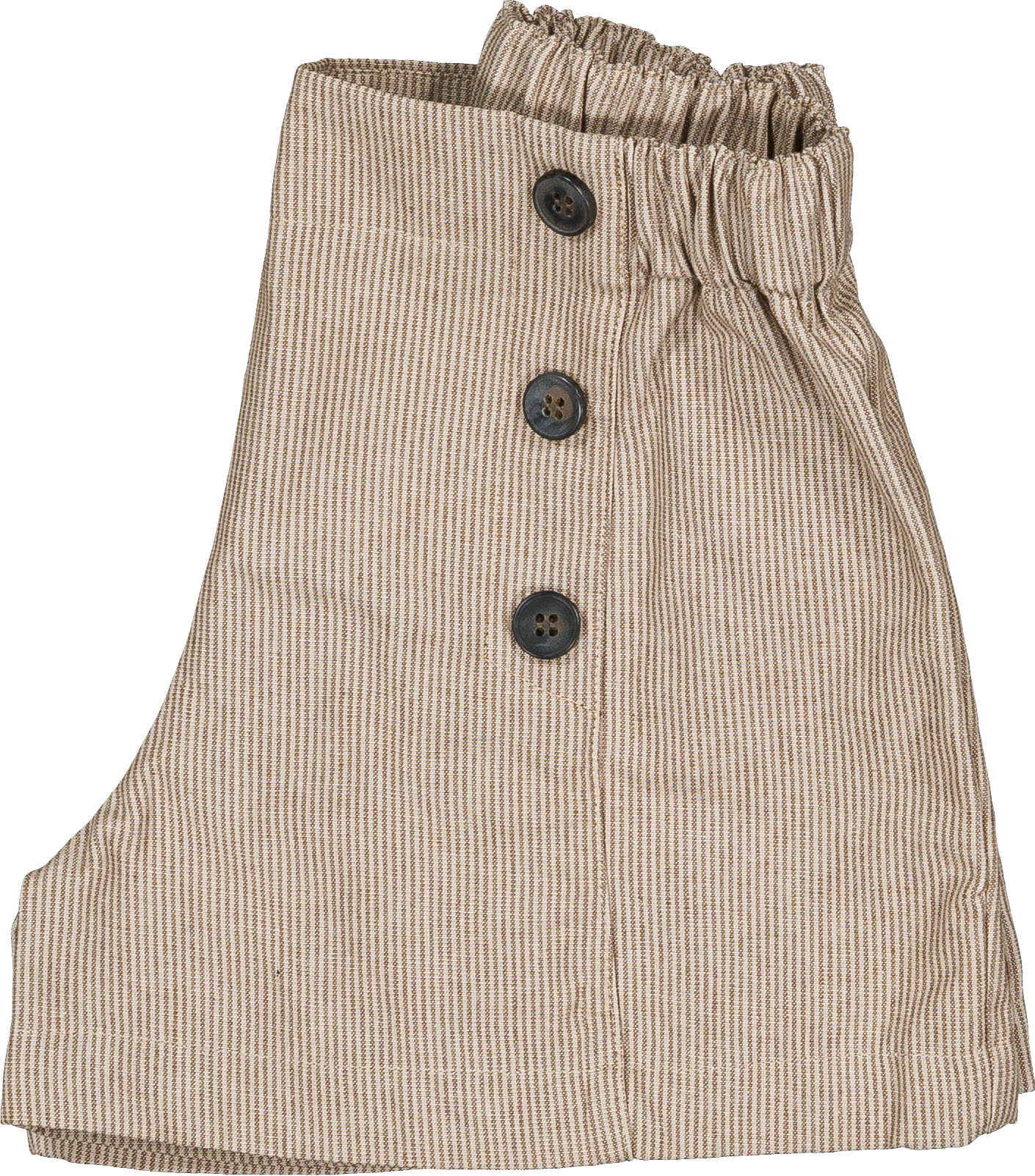 Short SEVRES - thin beige stripes [Maison Marelle] (26SS)