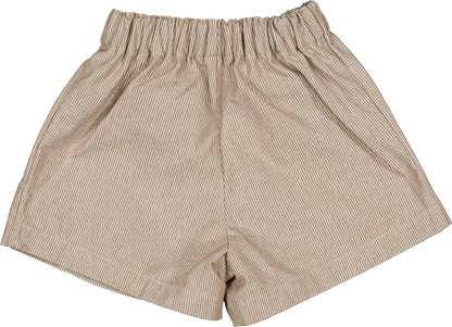 Short SEVRES - thin beige stripes [Maison Marelle] (26SS)