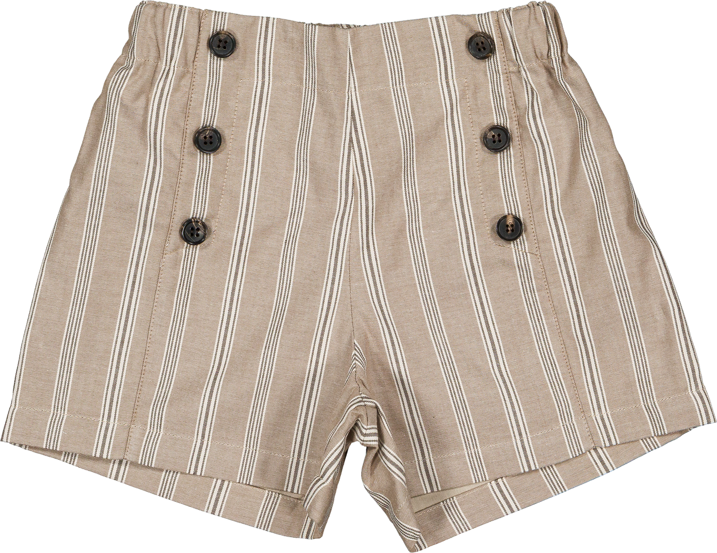 Short SEVRES - dark beige stripes [Maison Marelle] (26SS)