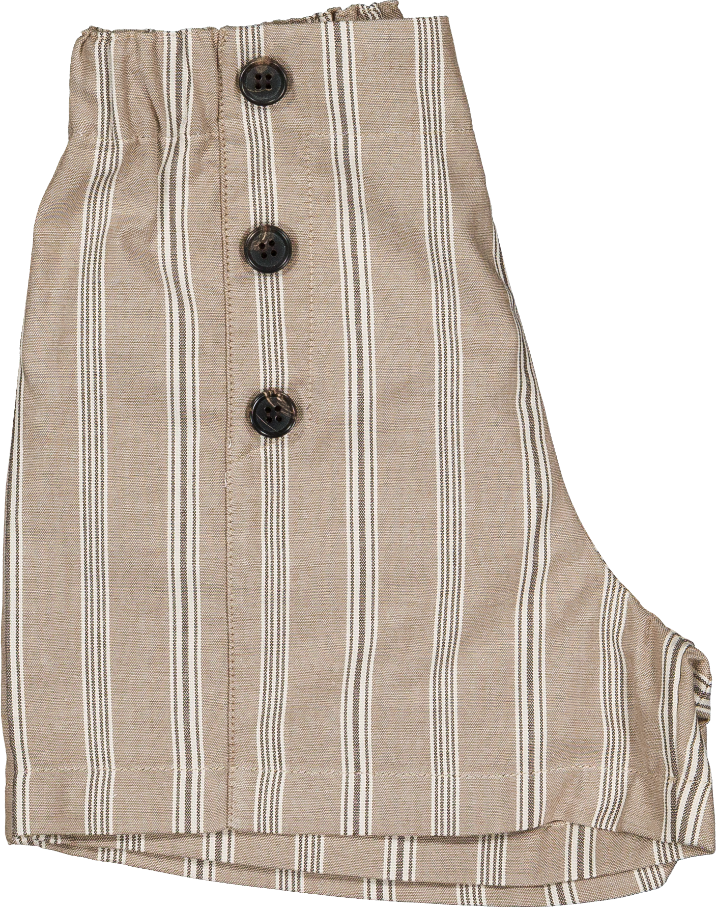 Short SEVRES - dark beige stripes [Maison Marelle] (26SS)
