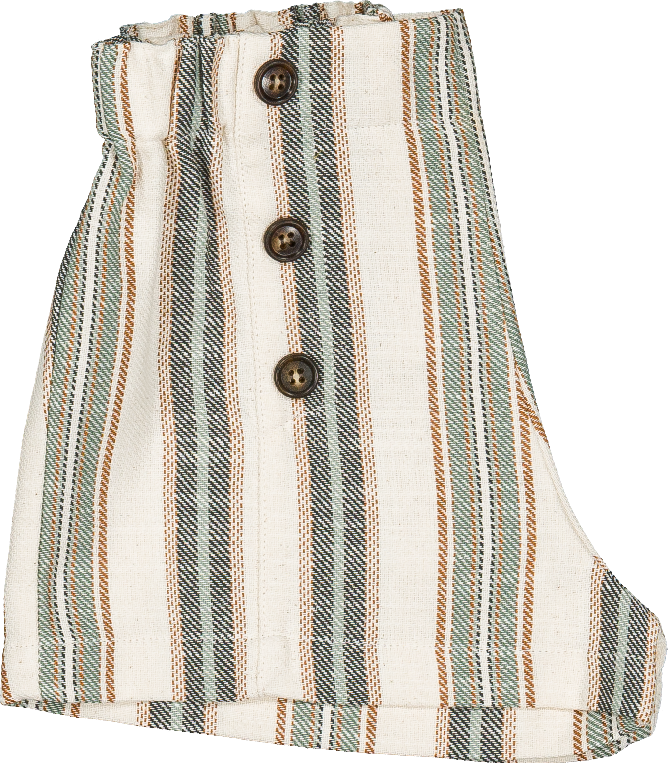 Short SEVRES - wide green stripes [Maison Marelle] (26SS)