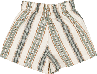 Short SEVRES - wide green stripes [Maison Marelle] (26SS)
