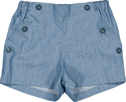 Short SUFFREN - blue denim [Maison Marelle] (26SS)