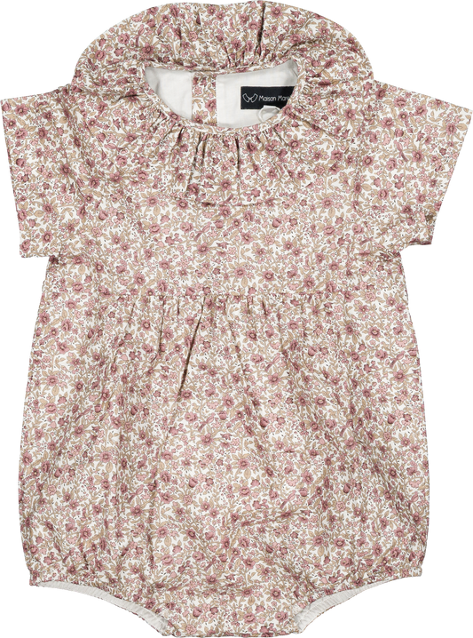 Romper DUPLEIX - pink flowers [Maison Marelle] (26SS)