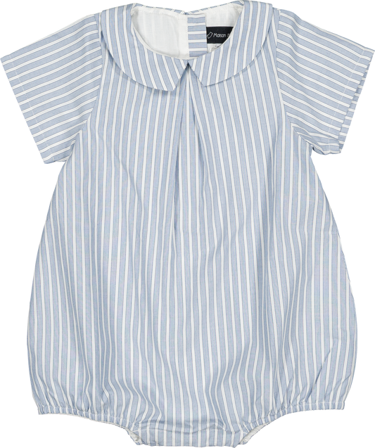 Romper BATIGNOLLES - blue stripes [Maison Marelle] (26SS)