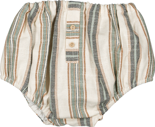 Bloomer CHAILLOT - wide green stripes [Maison Marelle] (26SS)
