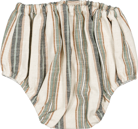 Bloomer CHAILLOT - wide green stripes [Maison Marelle] (26SS)